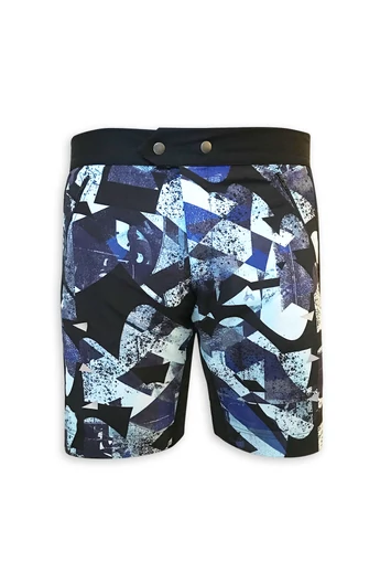 Tomka Csilla / Dazee Blue design baggy short men sportswear XL / Kába Kék mintás dizájn kerékpáros rövidnadrág férfi sportruházat Tomka Csilla / Dazee Blue design baggy short men sportswear XL / Kába Kék mintás dizájn kerékpáros rövidnadrág férfi sportruházat