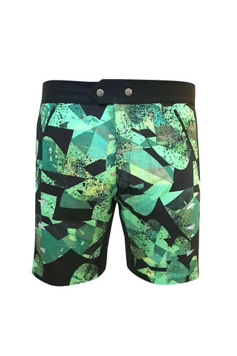 Tomka Csilla / Dazee Green1 design baggy short men sportswear XL / Kába Zöld1 mintás dizájn kerépáros rövidnadrág férfi sportruházat