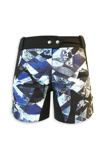 Tomka Csilla Dazee Blue design baggy short women sportswear