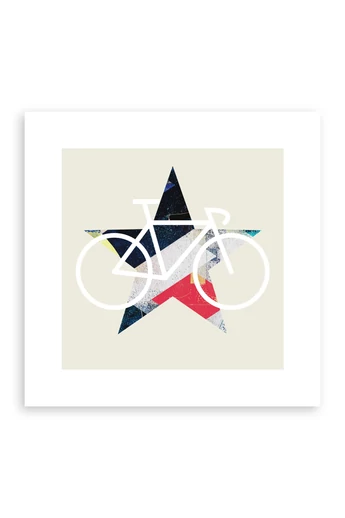 Tomka Csilla / BikeStar B Lindlip 3-03 Giclée fine art print on paper 25x25 / BringaCsillag Giclée képzőművészeti nyomat papíron Tomka Csilla / BikeStar B Lindlip 3-03 Giclée fine art print on paper 25x25 / BringaCsillag Giclée képzőművészeti nyomat papíron