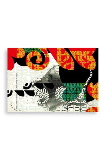 Tomka Csilla / Folyoda 2-05 Giclée fine art print on canvas 100x70 / Folyoda Giclée képzőművészeti nyomat festővásznon