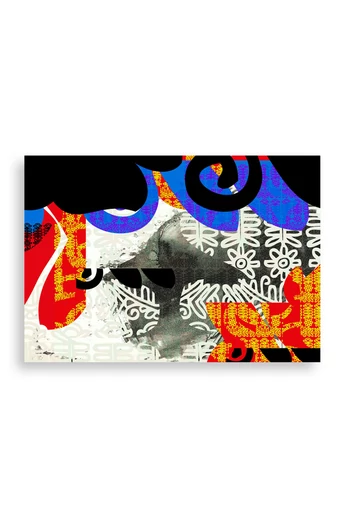 Tomka Csilla / Folyoda 2-07 Giclée fine art print on canvas 140x100 / Folyoda Giclée képzőművészeti nyomat festővásznon