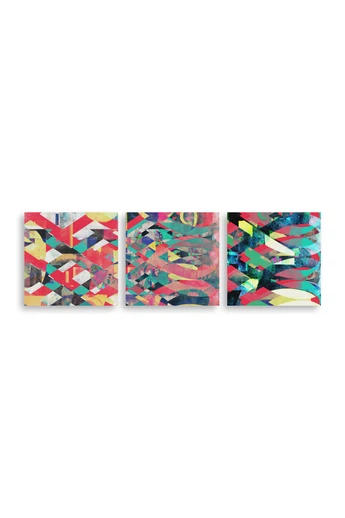 Tomka Csilla / Lindlip 3-01-03 Triple Giclée fine art prints on canvas 40x40x3 / Lindlip Hármas Giclée képzőművészeti nyomatok festővásznon Tomka Csilla / Lindlip 3-01-03 Triple Giclée fine art prints on canvas 40x40x3 / Lindlip Hármas Giclée képzőművészeti nyomatok festővásznon