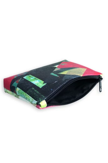 Tomka Csilla / Lindlip 3-01-3 art design cotton canvas pouch bag 19x12x3 / Lindlip művészi mintás dizájn pamutvászon borítéktáska Tomka Csilla / Lindlip 3-01-3 art design cotton canvas pouch bag 19x12x3 / Lindlip művészi mintás dizájn pamutvászon borítéktáska