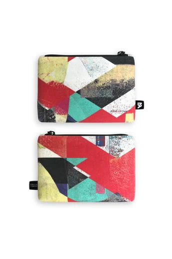Tomka Csilla / Lindlip 3-04-4 art design cotton canvas pouch bag 19x12x3 / Lindlip művészi mintás dizájn pamutvászon borítéktáska Tomka Csilla / Lindlip 3-04-4 art design cotton canvas pouch bag 19x12x3 / Lindlip művészi mintás dizájn pamutvászon borítéktáska
