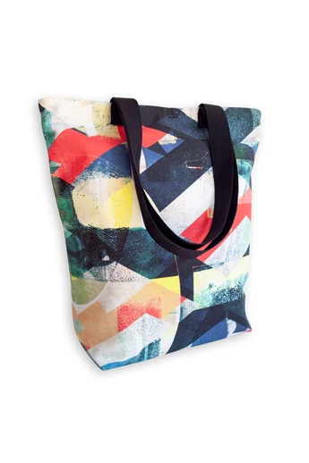Tomka Csilla / Lindlip 3-03 art design cotton canvas tote bag 36x38x12 / Lindlip művészi mintás dizájn pamutvászon tote táska Tomka Csilla / Lindlip 3-03 art design cotton canvas tote bag 36x38x12 / Lindlip művészi mintás dizájn pamutvászon tote táska