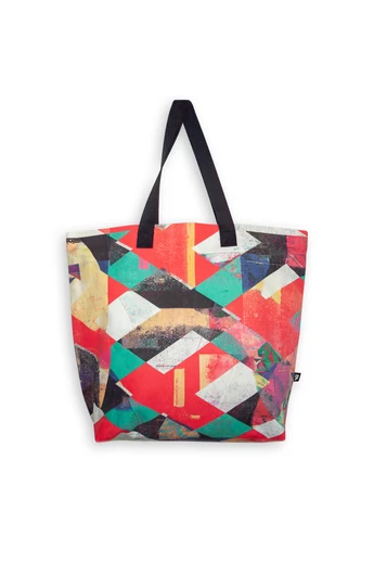 Tomka Csilla / Lindlip 3-04-1 art design cotton canvas tote bag 36x38x12 / Lindlip művészi mintás dizájn pamutvászon tote táska Tomka Csilla / Lindlip 3-04-1 art design cotton canvas tote bag 36x38x12 / Lindlip művészi mintás dizájn pamutvászon tote táska
