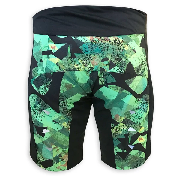 Tomka Csilla / Dazee Green1 design baggy short men sportswear M / Kába Zöld1 mintás dizájn kerépáros rövidnadrág férfi sportruházat
