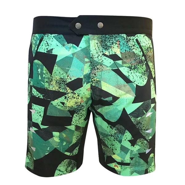 Tomka Csilla / Dazee Green1 design baggy short men sportswear M / Kába Zöld1 mintás dizájn kerépáros rövidnadrág férfi sportruházat