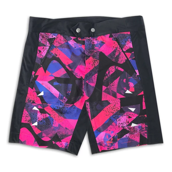 Tomka Csilla / Dazee Pink design baggy short men sportswear S / Kába Rózsaszín mintás dizájn kerépáros rövidnadrág férfi sportruházat