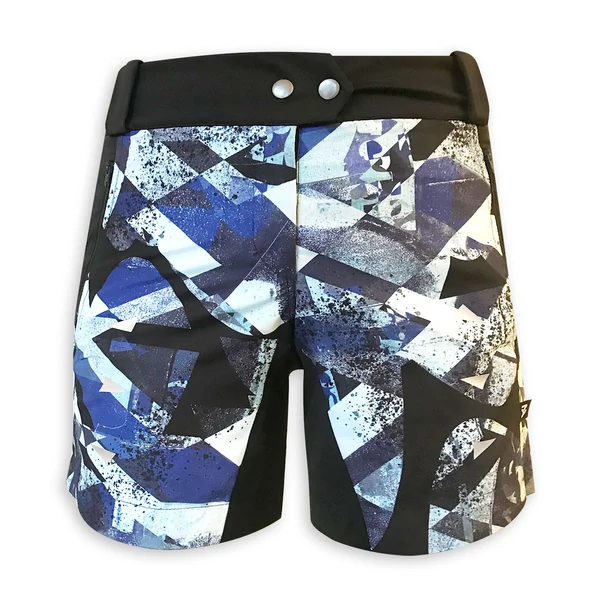 Tomka Csilla Dazee Blue design baggy short women sportswear