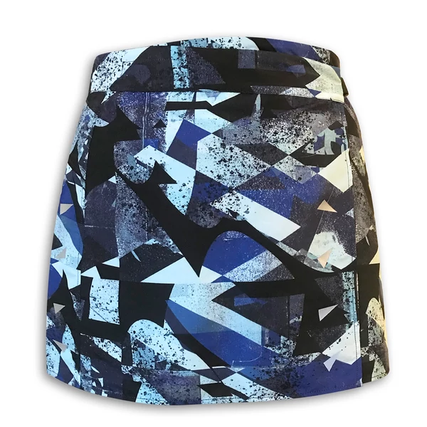 Tomka Csilla Dazee Blue design bike skirt women sportswear