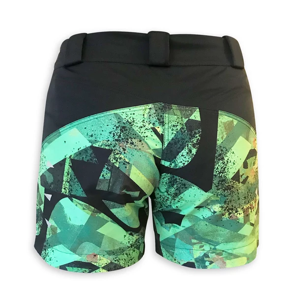 Tomka Csilla Dazee Green1 design baggy short women sportswear