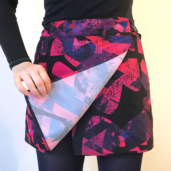Tomka Csilla Dazee Pink design bike skirt women sportswear