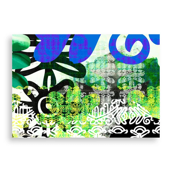 Tomka Csilla Folyoda 2-02 Giclée fine art print on canvas 70x50 / Folyoda Giclée képzőművészeti nyomat festővásznon