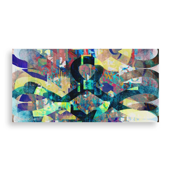 Tomka Csilla / Lindlip 2-06 Giclée fine art print on canvas 200x100 / Lindlip Giclée képzőművészeti nyomat festővásznon