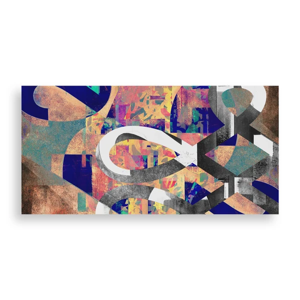 Tomka Csilla / Lindlip 2-08 Giclée fine art print on canvas 200x100 / Lindlip Giclée képzőművészeti nyomat festővásznon