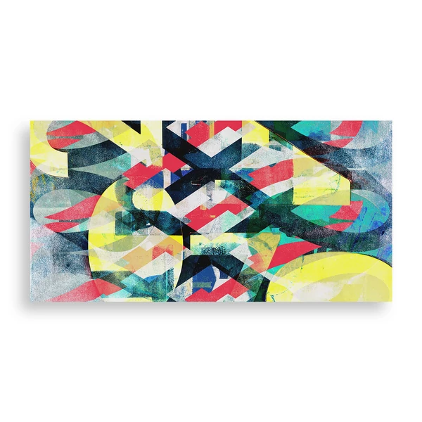 Tomka Csilla / Lindlip 3-03 Giclée fine art print on canvas 200x100 / Lindlip Giclée képzőművészeti nyomat festővásznon