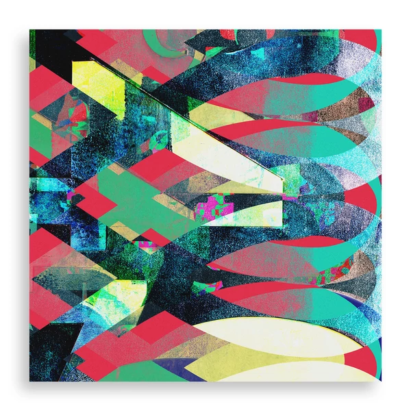 Tomka Csilla Lindlip 3-03 Triple Giclée fine art prints on canvas 40x40cmx3pc-16x16in3pc - closeup