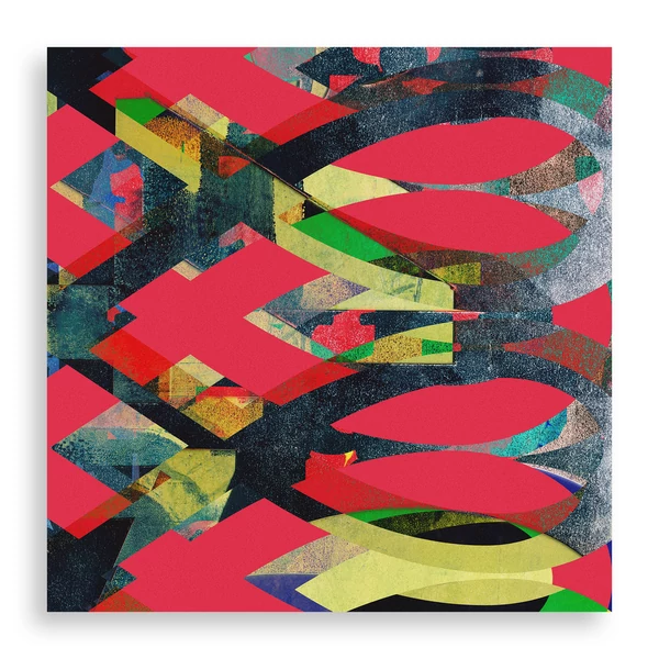Tomka Csilla Lindlip 3-07 Triple Giclée fine art prints on canvas 40x40cmx3pc-16x16in3pc - closeup