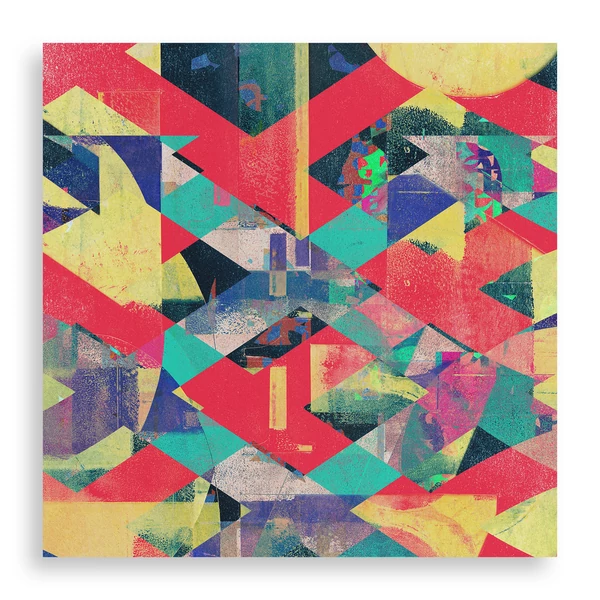 Tomka Csilla Lindlip 3-08 Triple Giclée fine art prints on canvas 40x40cmx3pc-16x16in3pc - closeup