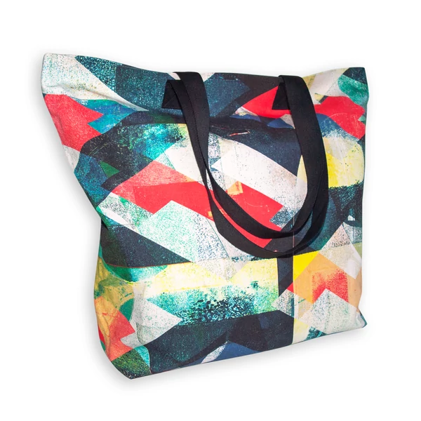 Tomka Csilla / Lindlip 3-03 art design cotton canvas tote bag 48x34x16 / Lindlip művészi mintás dizájn pamutvászon tote táska