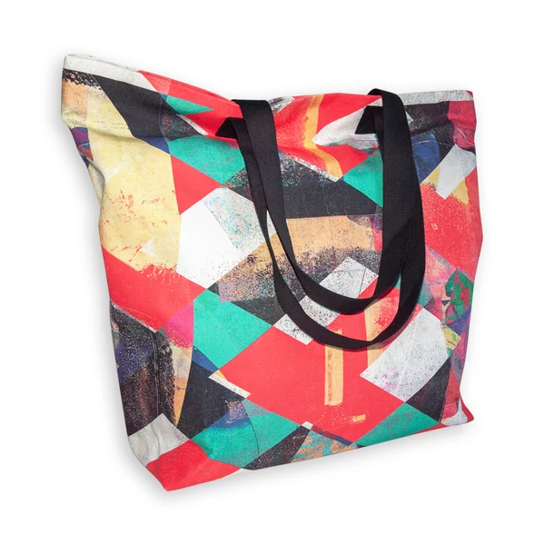 Tomka Csilla / Lindlip 3-04-1 art design cotton canvas tote bag 36x38x12 / Lindlip művészi mintás dizájn pamutvászon tote táska