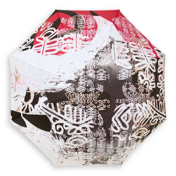 Tomka Csilla / Folyoda 2-03 art design umbrella / Folyoda művészi mintás dizájn esernyő