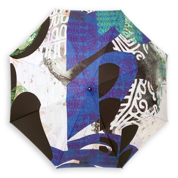 Tomka Csilla / Folyoda 2-06 art design umbrella / Folyoda művészi mintás dizájn esernyő