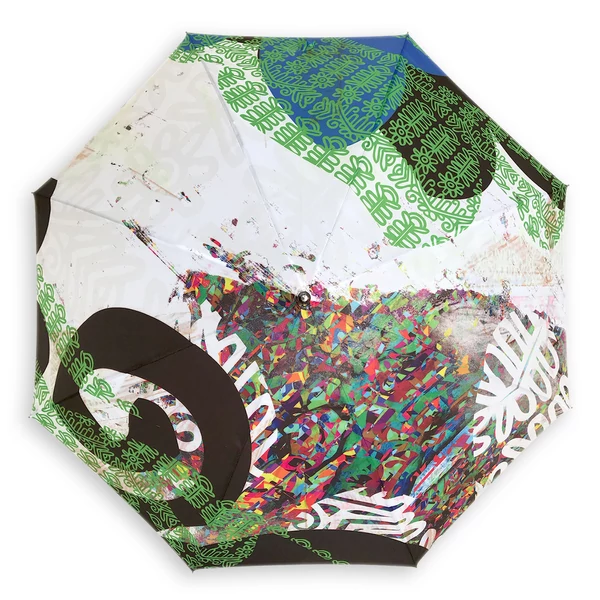 Tomka Csilla / Folyoda 2-08 art design umbrella / Folyoda művészi mintás dizájn esernyő